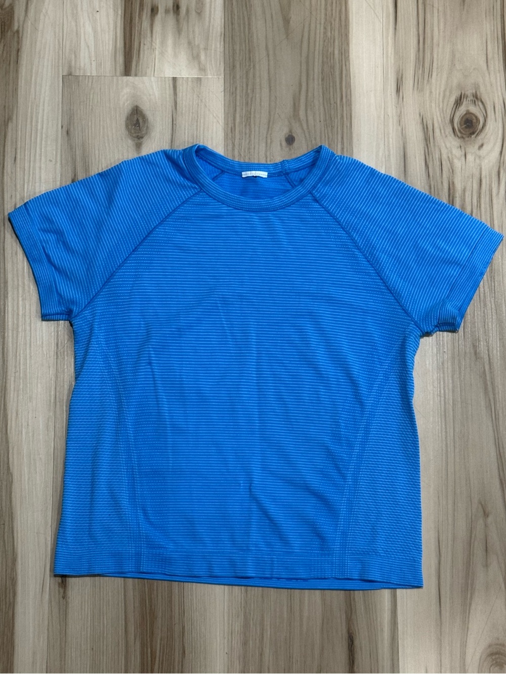 Athleta Momentum Seamless Tee Blue Women’s Medium